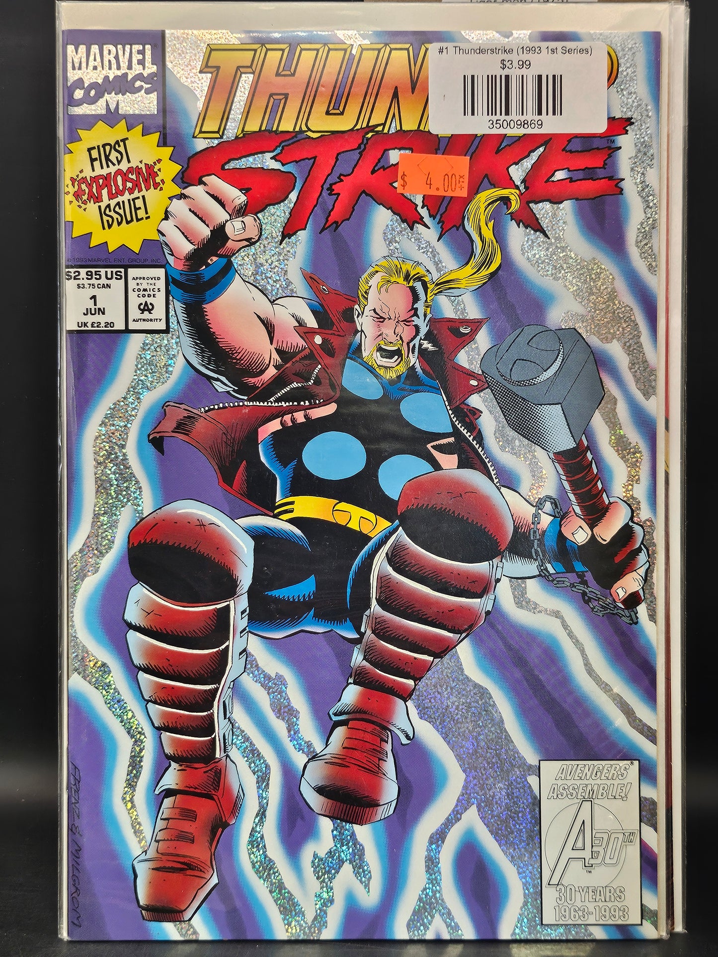 #1 Thunderstrike (1993 1st Series)