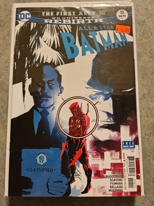 All Star Batman – DC Comics – (2016–2017) – Volume 1 – Limited Series – #10 - Cover A