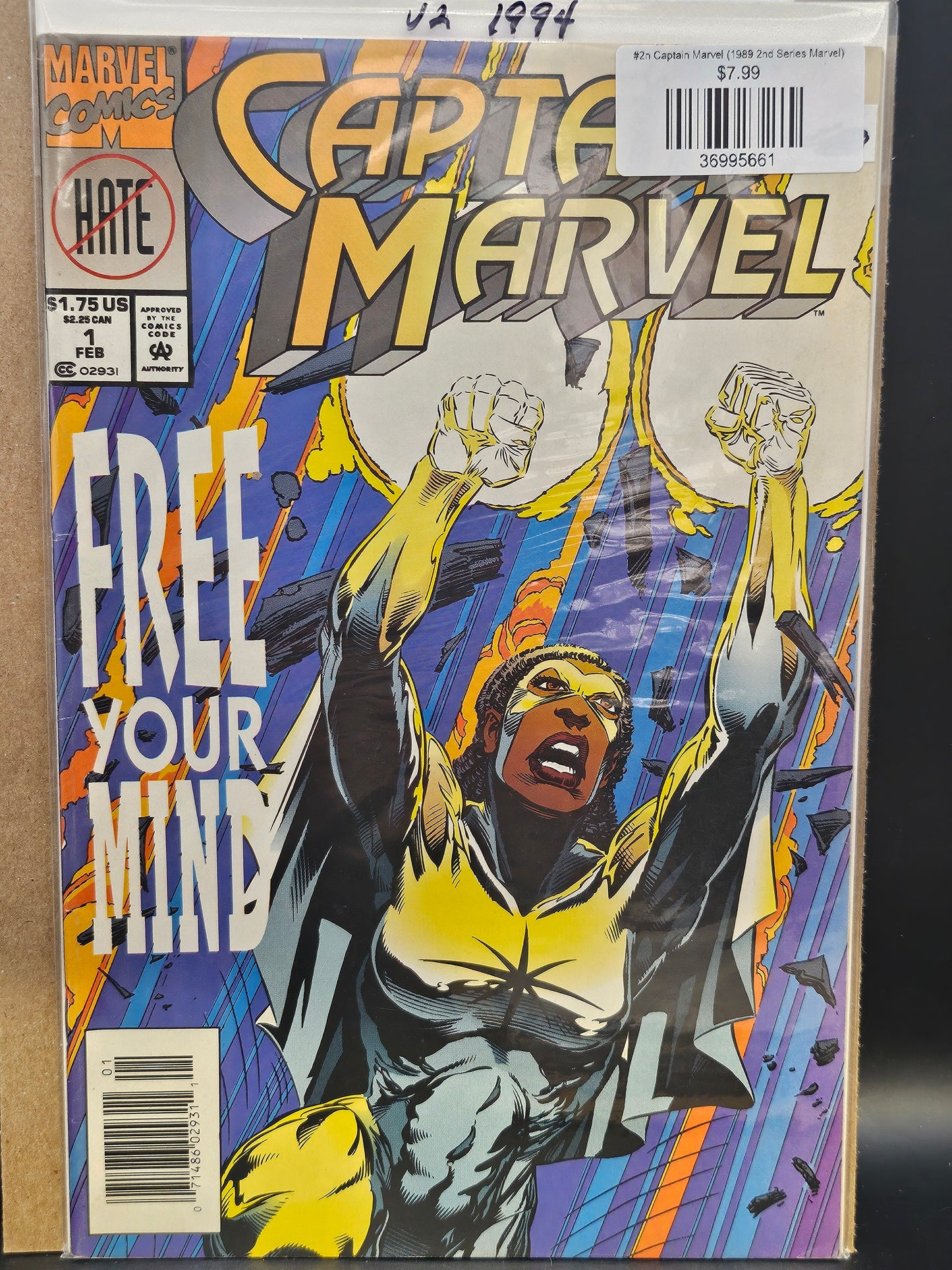 #2n Captain Marvel (1989 2nd Series Marvel)
