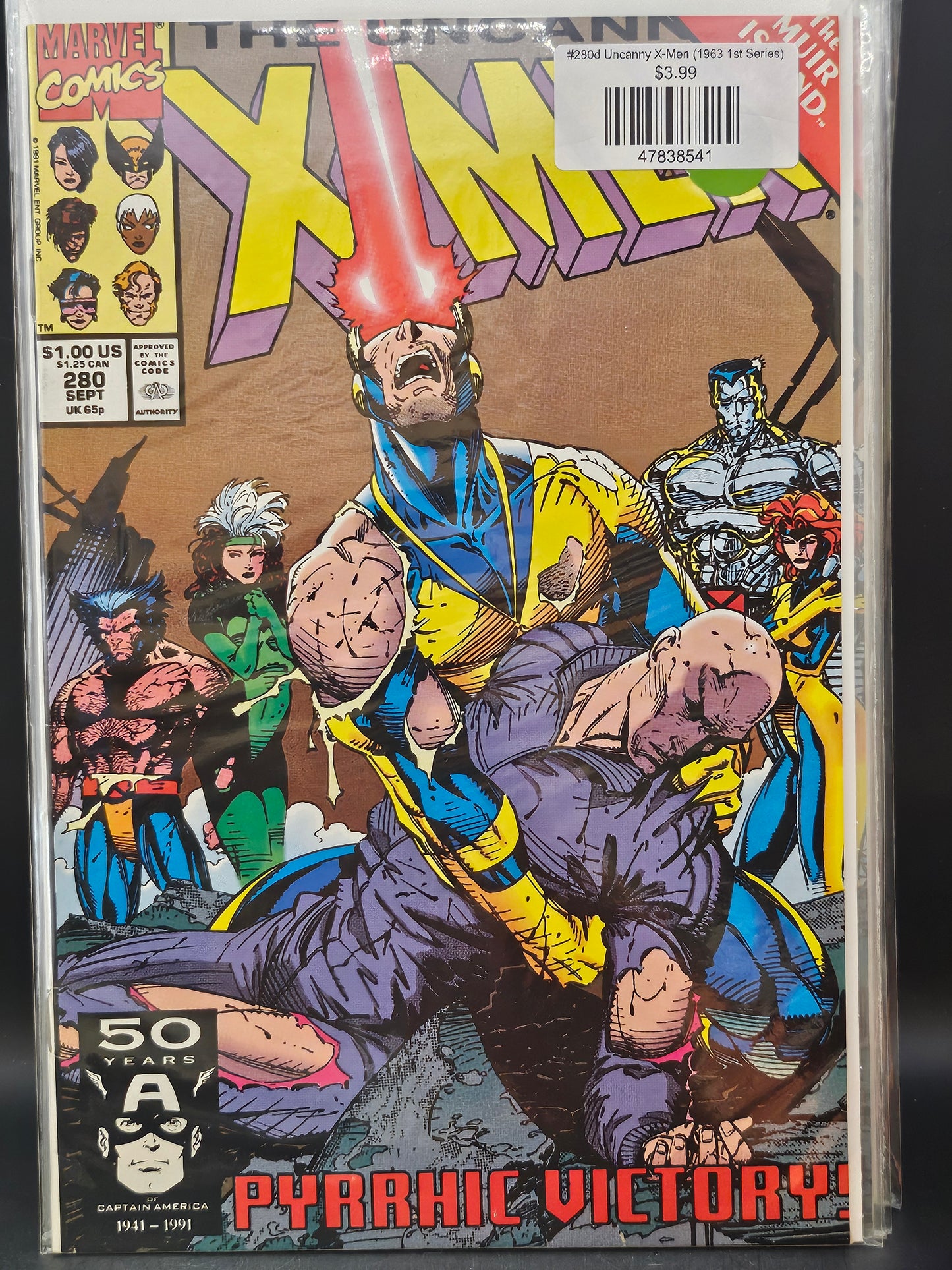 #280d Uncanny X-Men (1963 1st Series)