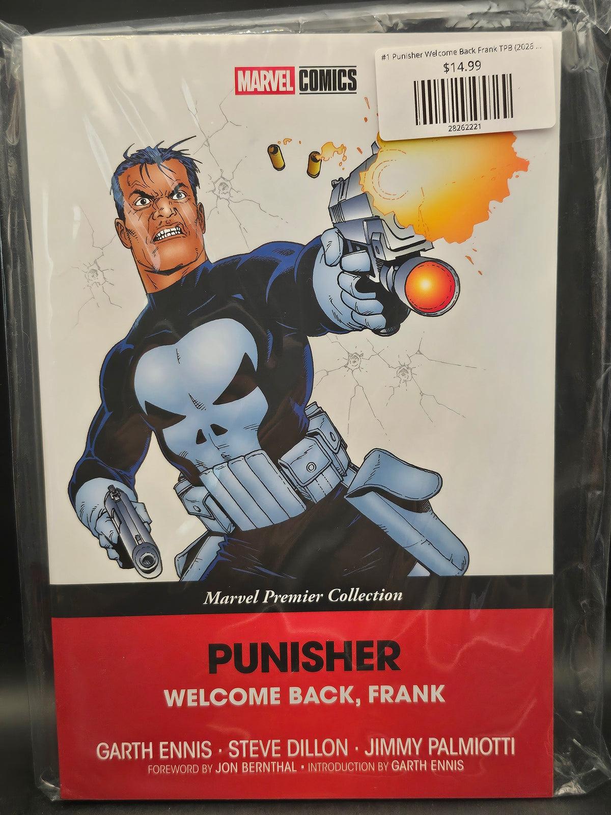 #1 Punisher Welcome Back Frank TPB (2026 Marvel) Premier Collection