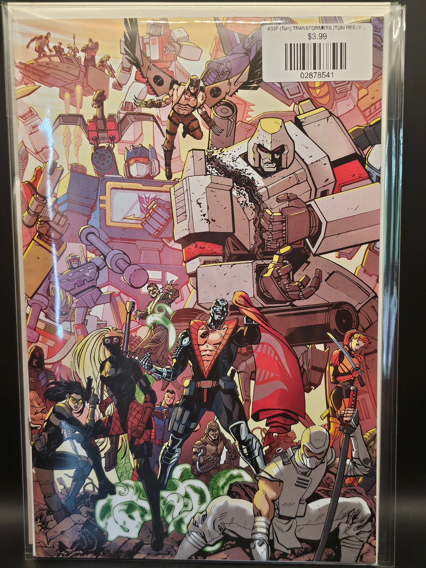 #33F (Tom) TRANSFORMERS (TOM REILLY & ADRIANO LUCAS ENERGON UNIVERSE 3RD ANNIVERSARY VAR)