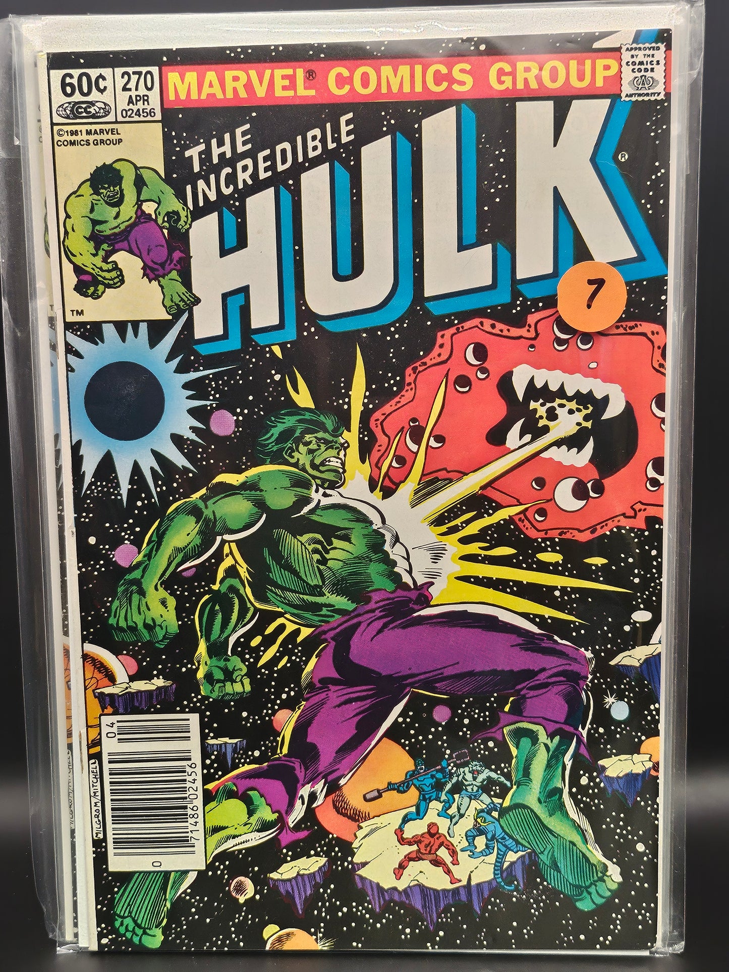 #270 - Incredible Hulk (1962 Marvel 1st Series)