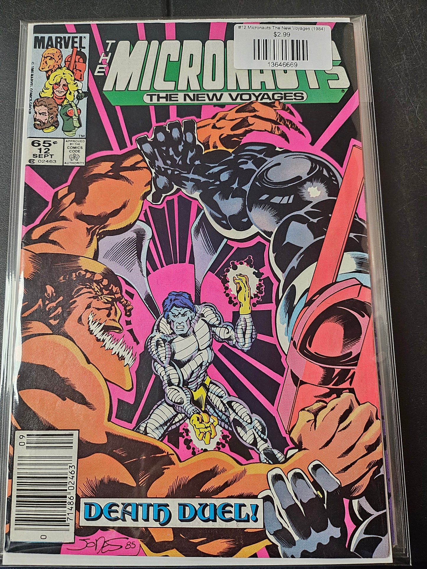 #12 Micronauts The New Voyages (1984)
