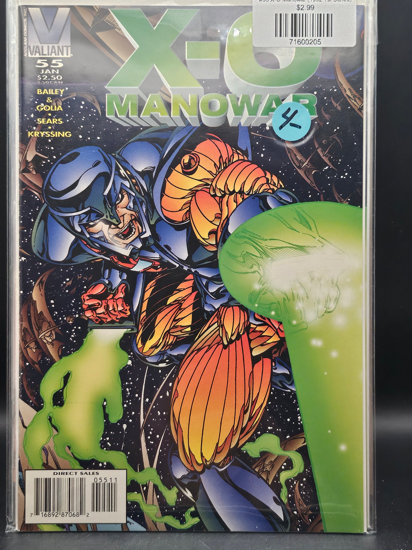 #55 X-O Manowar (1992 1st Series)