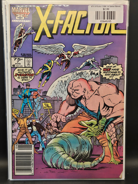 #7n X-Factor (1986 1st Series Marvel)