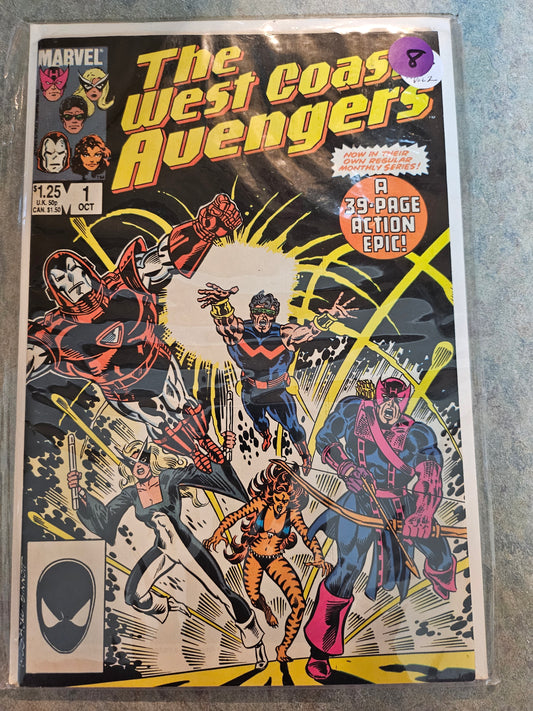 West Coast Avengers – Marvel Comics – (1985–1989) – Volume 2 – #1