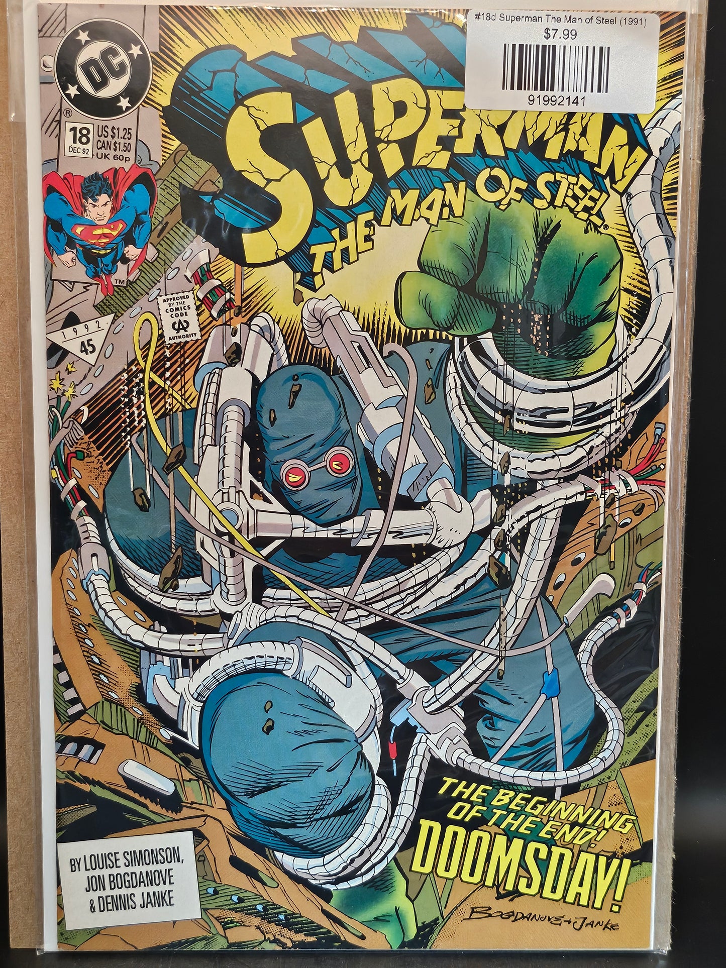 #18d Superman The Man of Steel (1991)