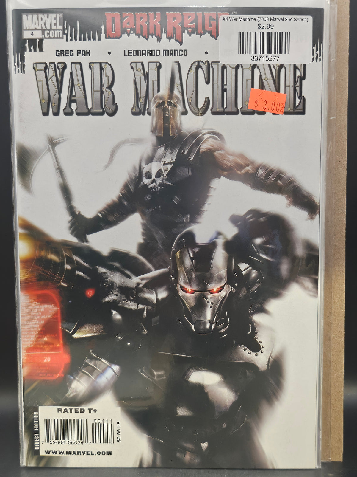 #4 War Machine (2008 Marvel 2nd Series)