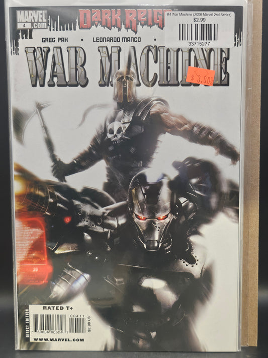 #4 War Machine (2008 Marvel 2nd Series)