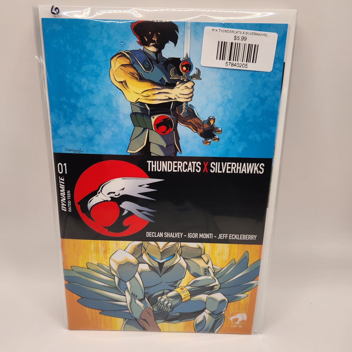 #1A THUNDERCATS X SILVERHAWKS  DECLAN SHALVEY