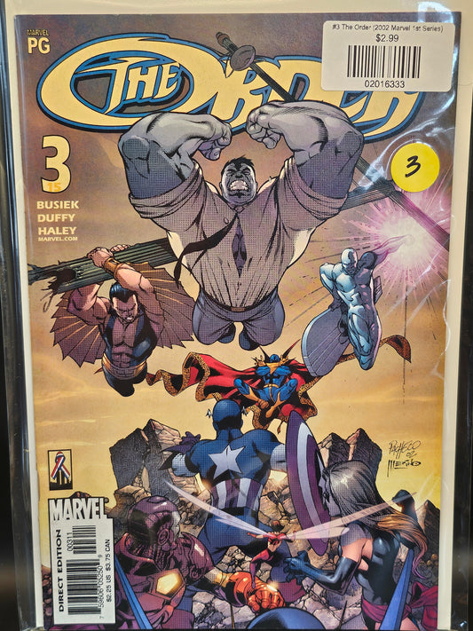 #3 The Order (2002 Marvel 1st Series)