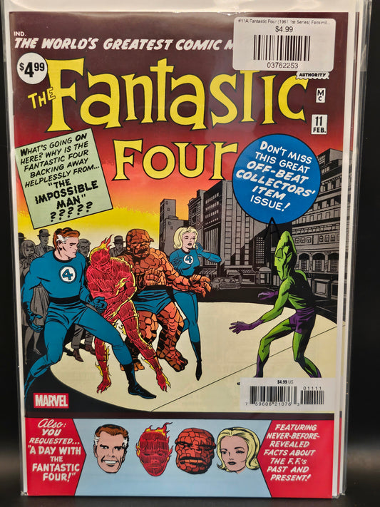 #11A Fantastic Four (1961 1st Series) Facsimile Edition