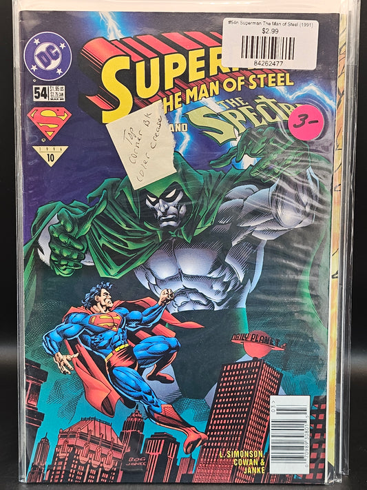 #54n Superman The Man of Steel (1991)