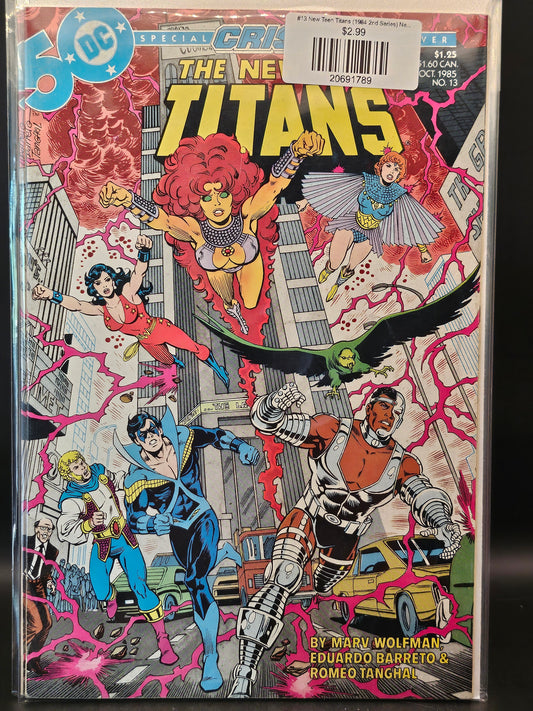 #13 New Teen Titans (1984 2nd Series) New Titans