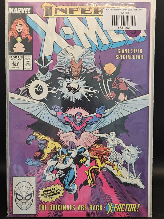 #242d Uncanny X-Men (1963 1st Series)