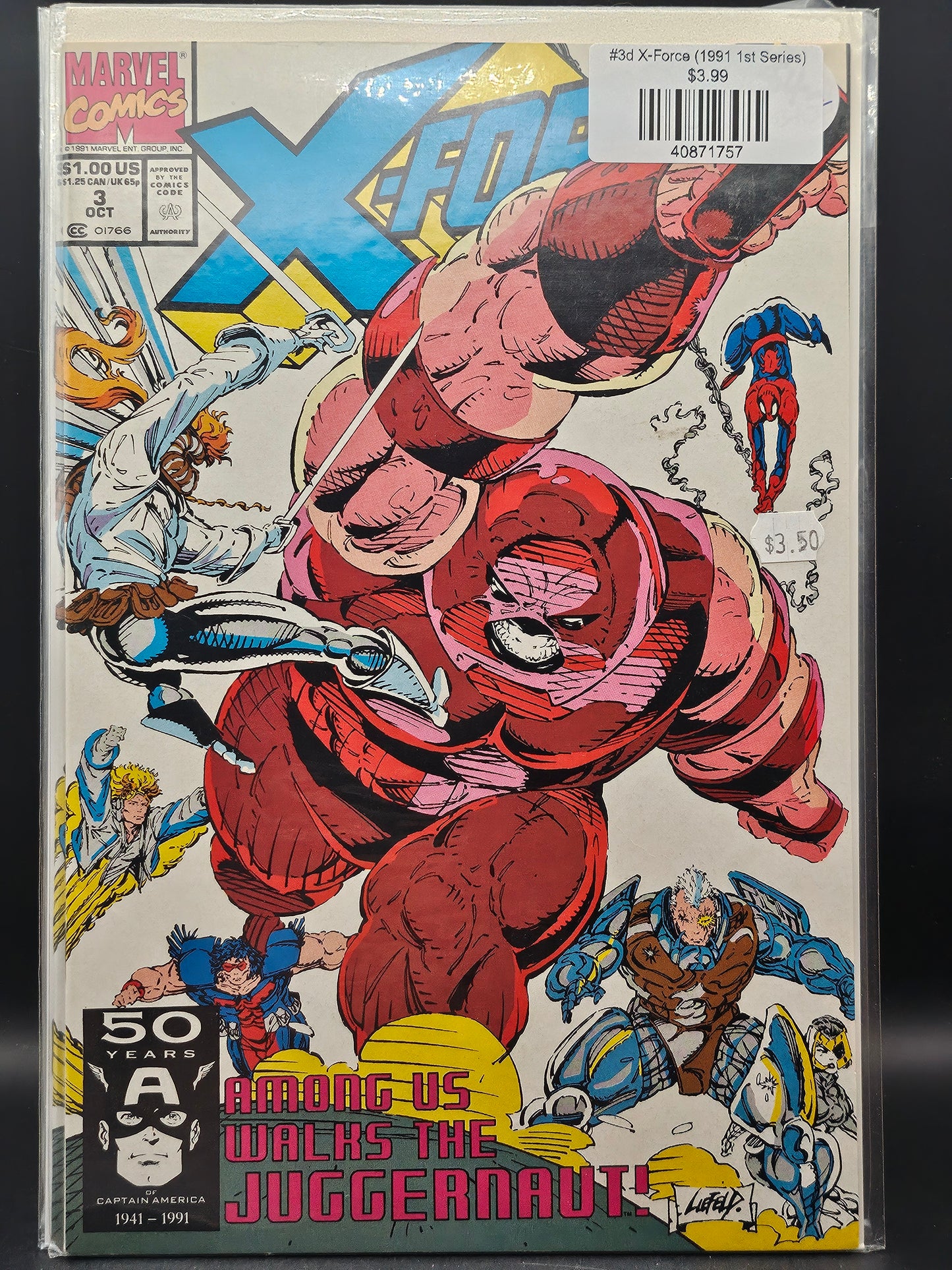 #3d X-Force (1991 1st Series)