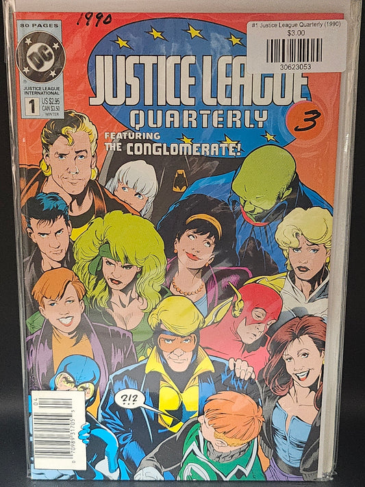 #1 Justice League Quarterly (1990)