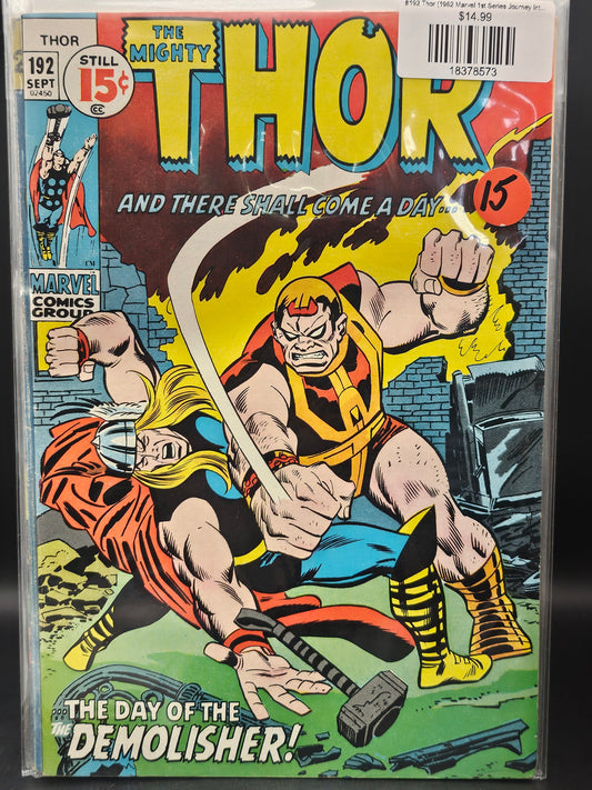 #192 Thor (1962 Marvel 1st Series Journey Into Mystery)