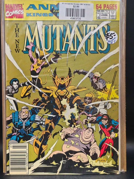 #7n Annuals New Mutants (1983 1st Series)