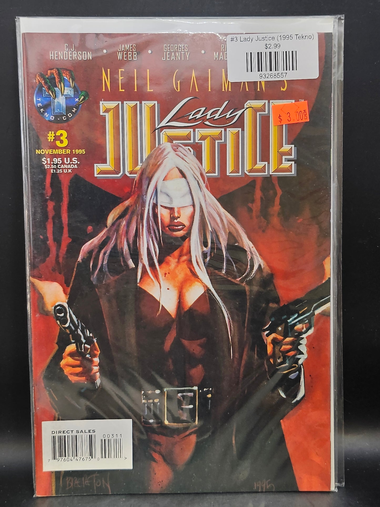 #3 Lady Justice (1995 Tekno)