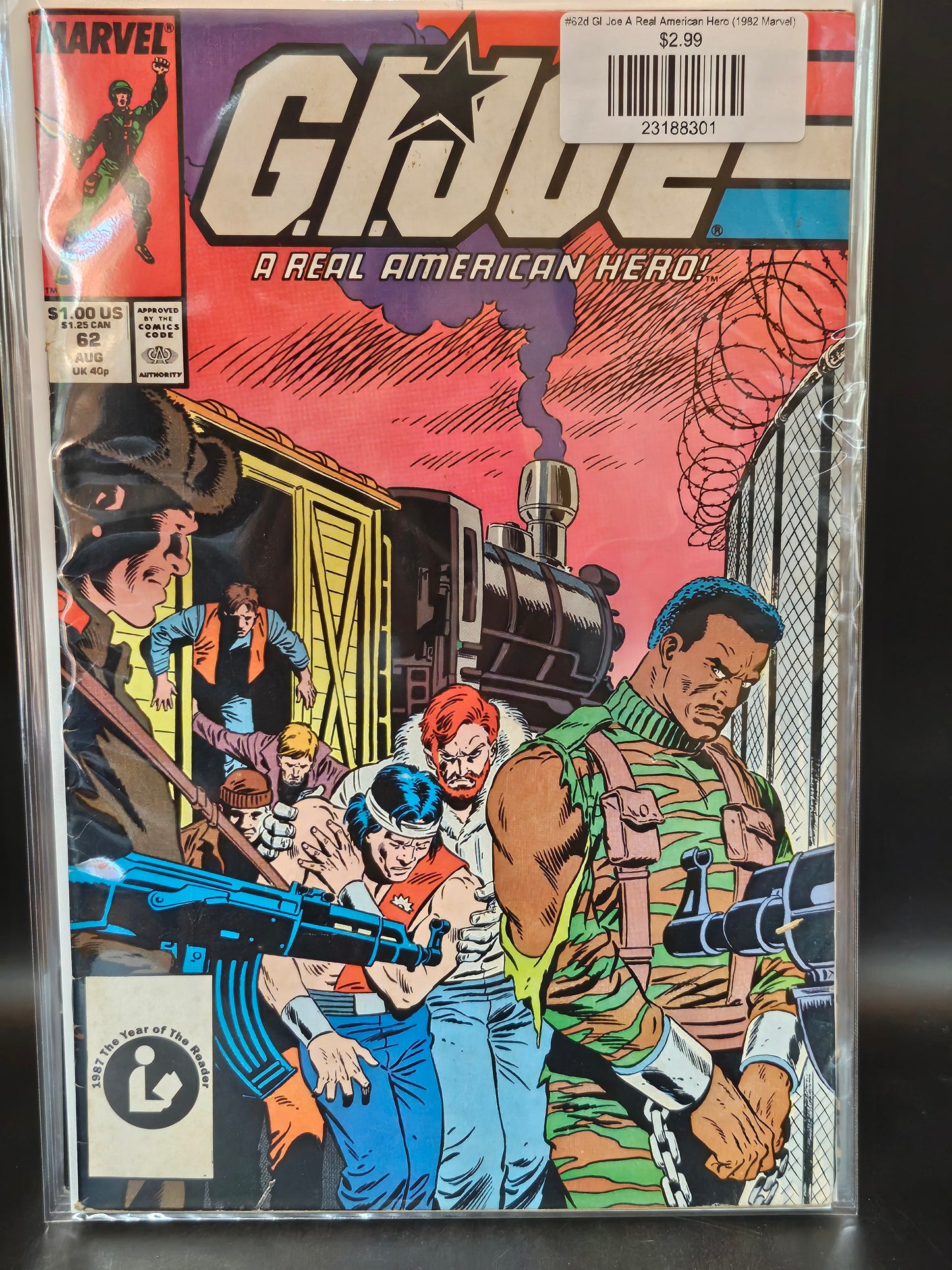 #62d GI Joe A Real American Hero (1982 Marvel)