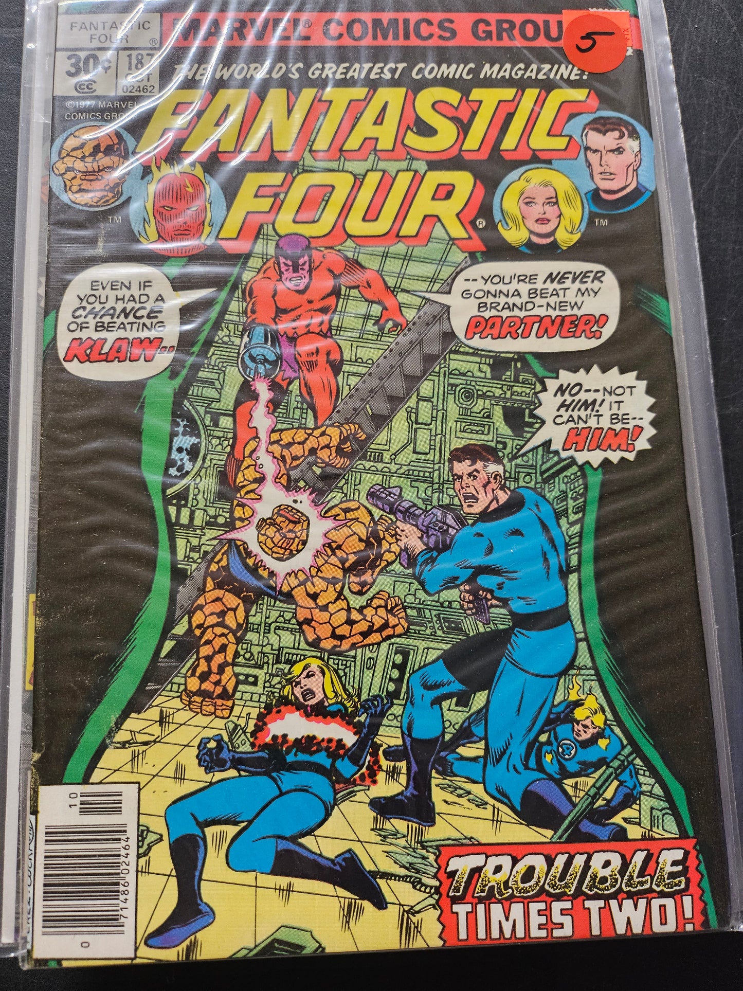 100.112 Fantastic Four – #187 – v1 (1961–1995)