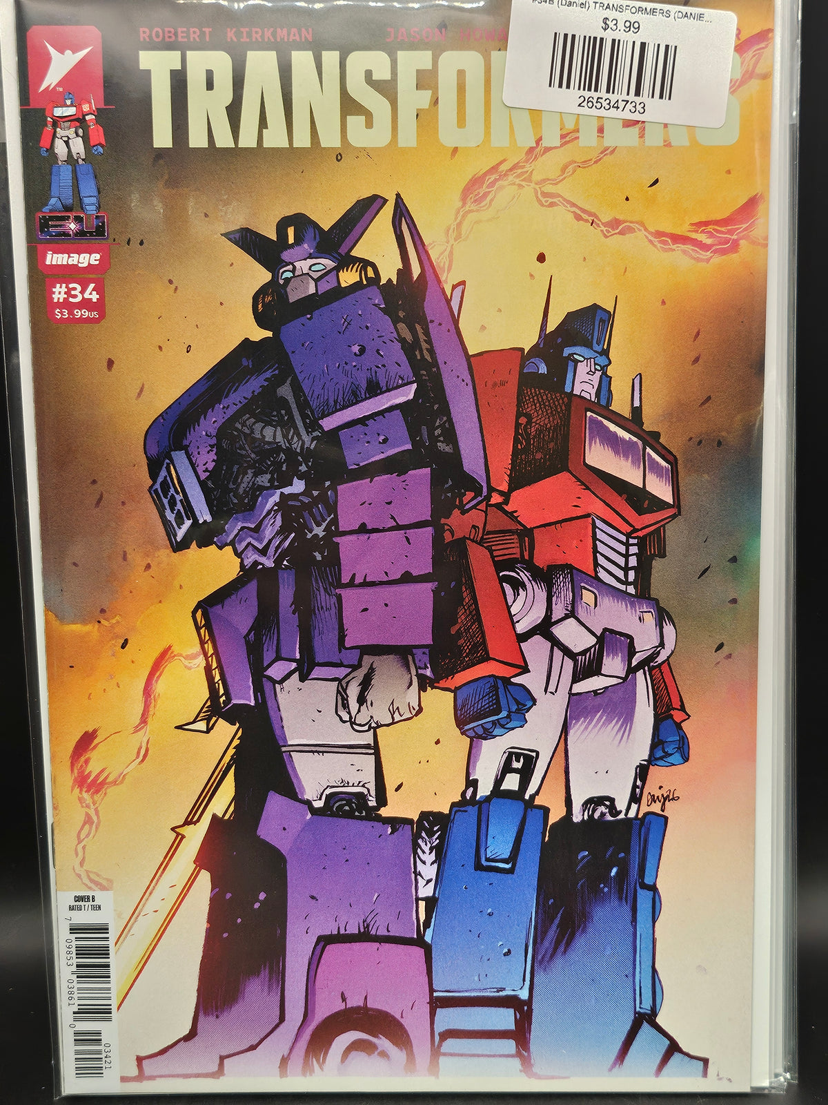#34B (Daniel) TRANSFORMERS (DANIEL WARREN JOHNSON & MIKE SPICER VAR)