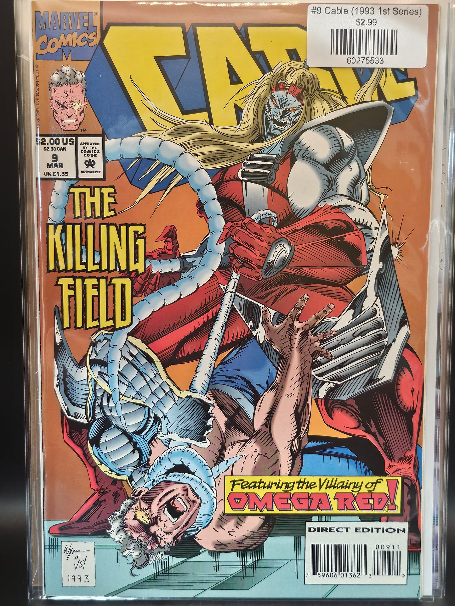 #9 Cable (1993 1st Series)