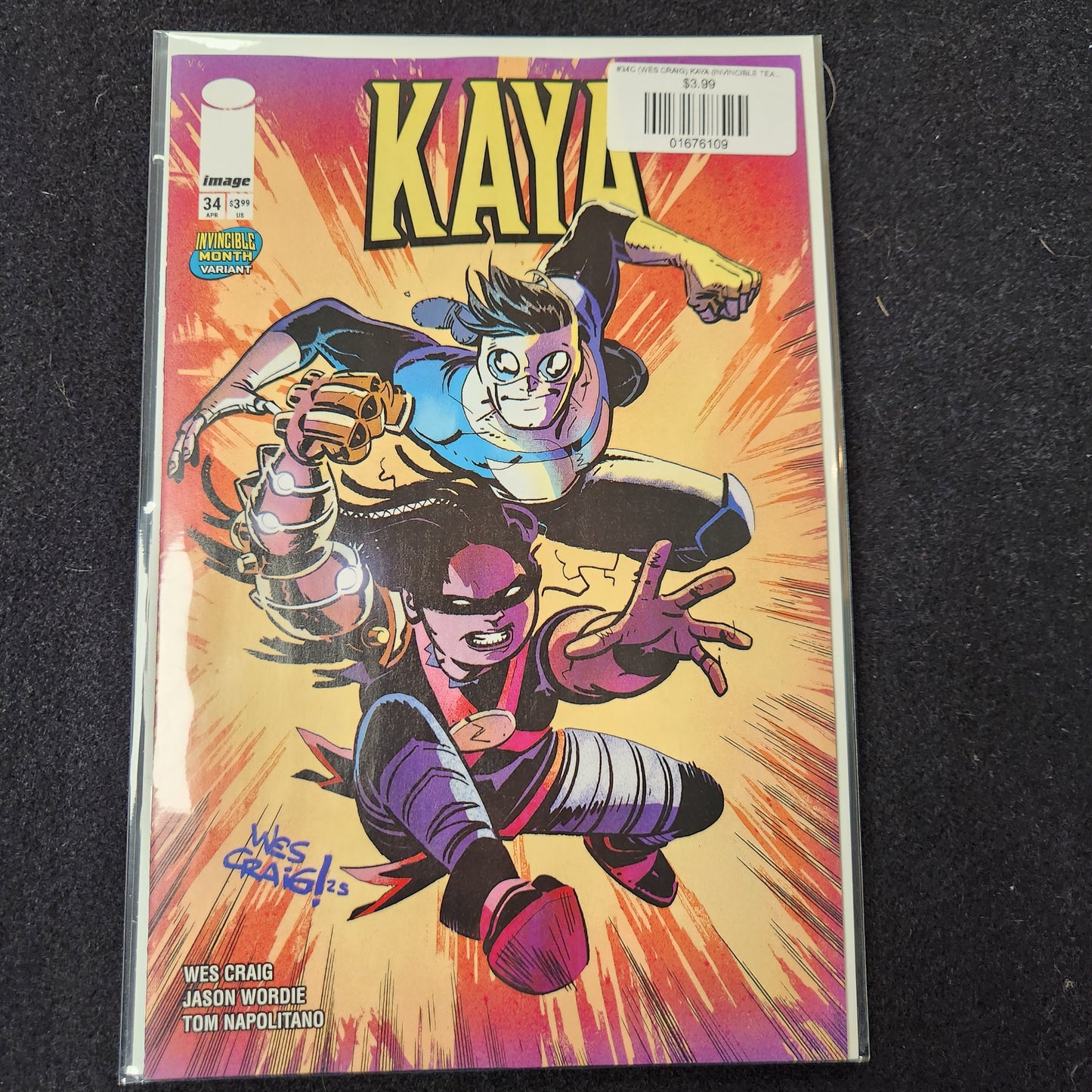 #34C (WES CRAIG) KAYA (INVINCIBLE TEAM UP VAR)