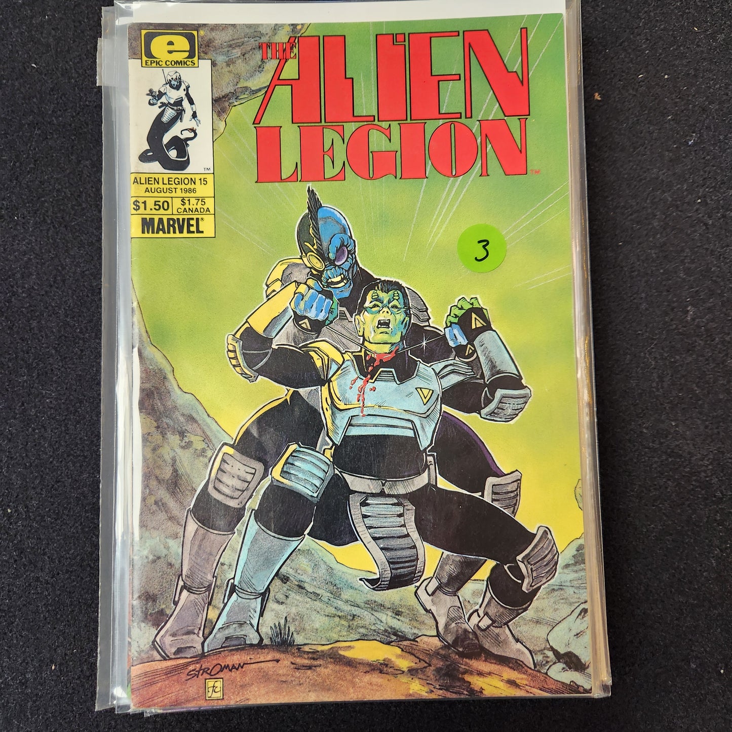 Alien Legion – Marvel / Epic Comics – 1984–1987 – Volume 1 – #15