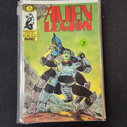 Alien Legion – Marvel / Epic Comics – 1984–1987 – Volume 1 – #15