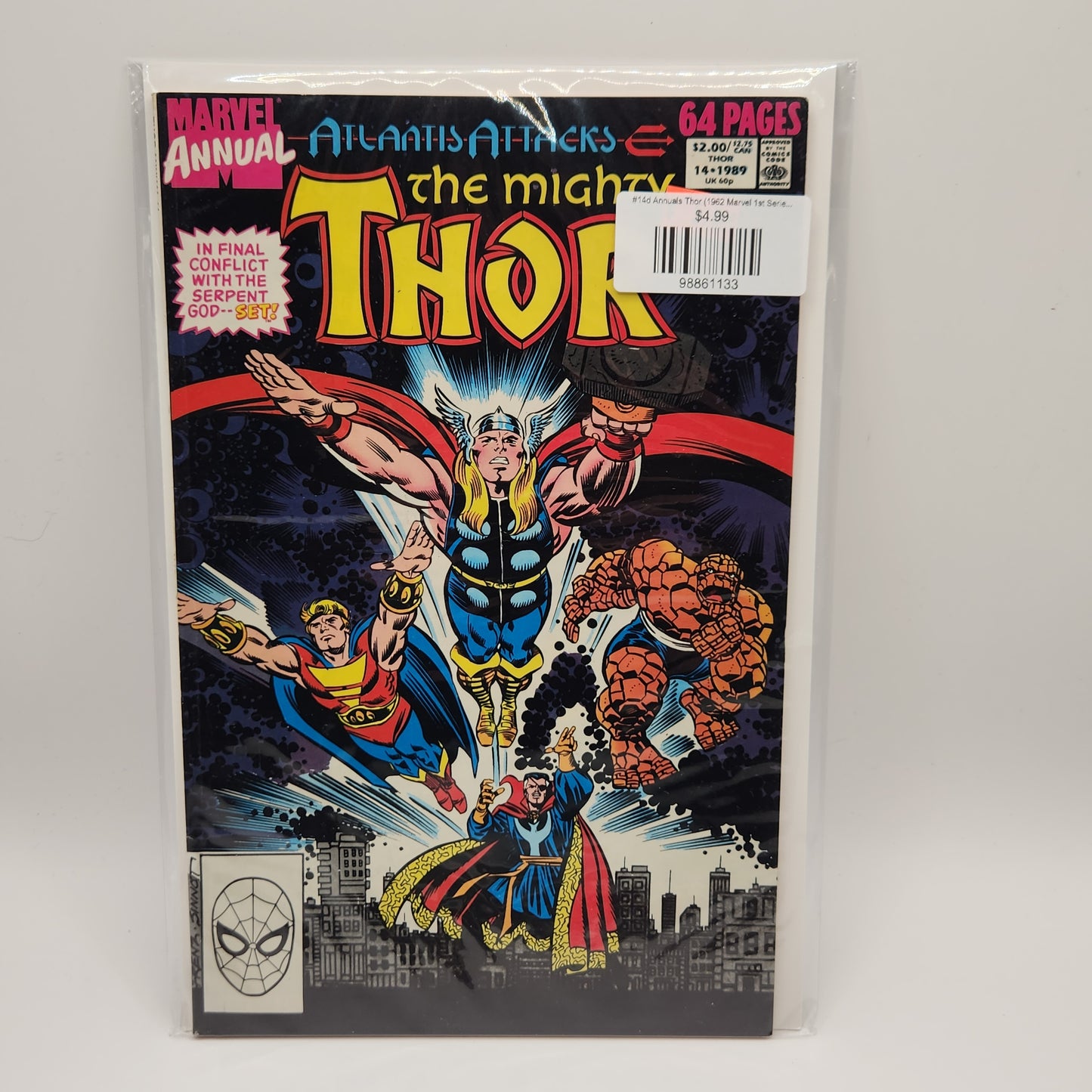 #14d Annuals Thor (1962 Marvel 1st Series Journey Into Mystery)