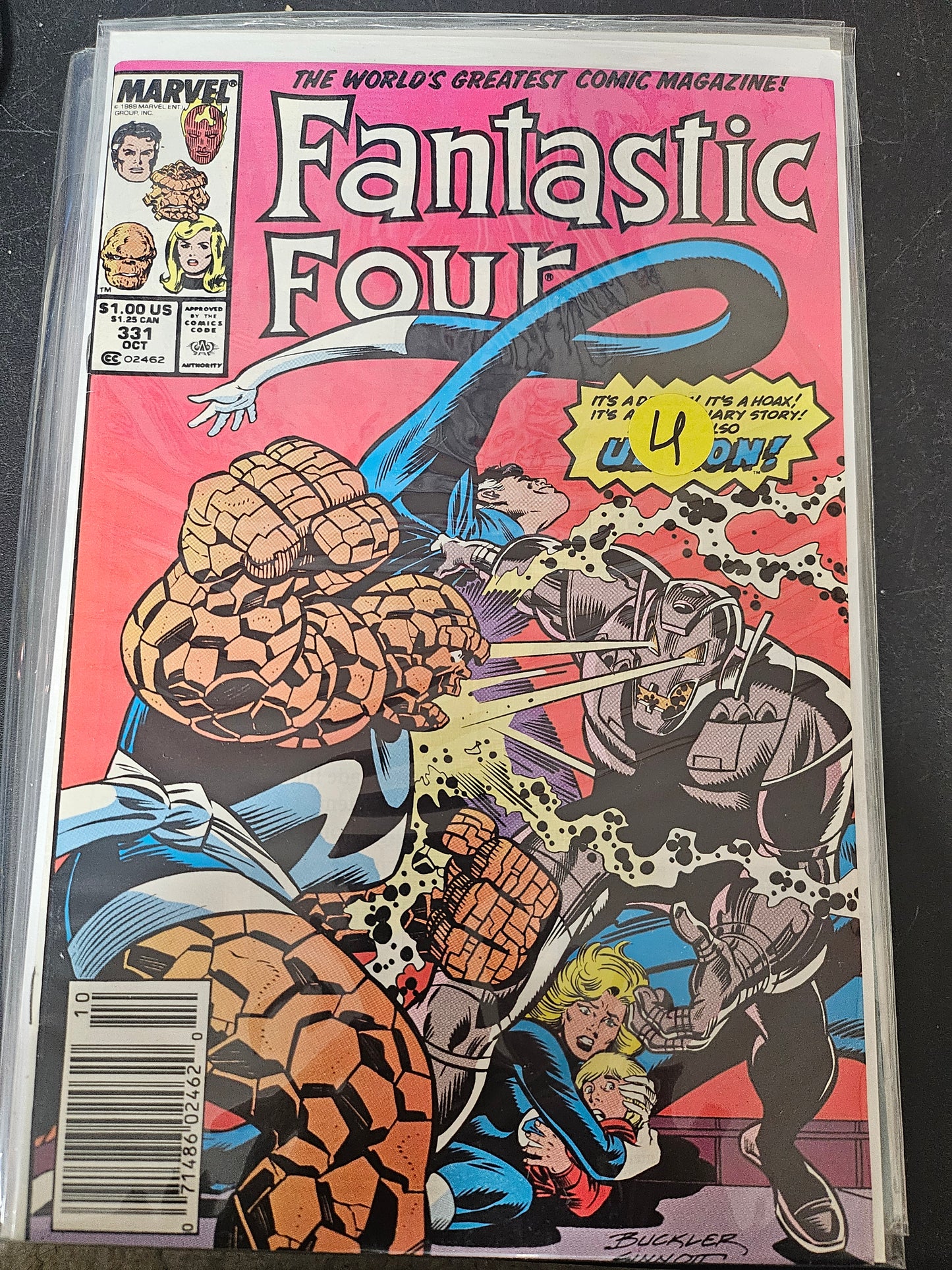 101.140 Fantastic Four – #331 – v1 (1961–1995)