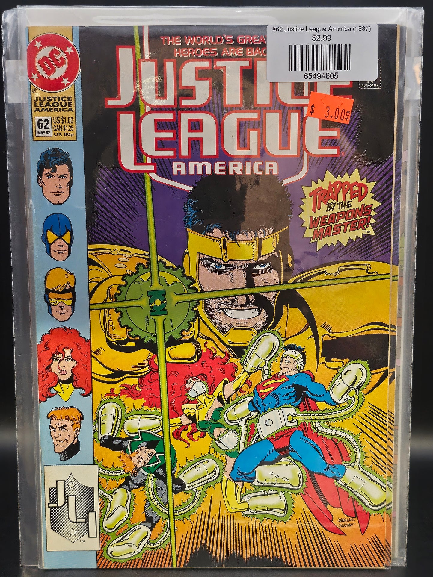 #62 Justice League America (1987)