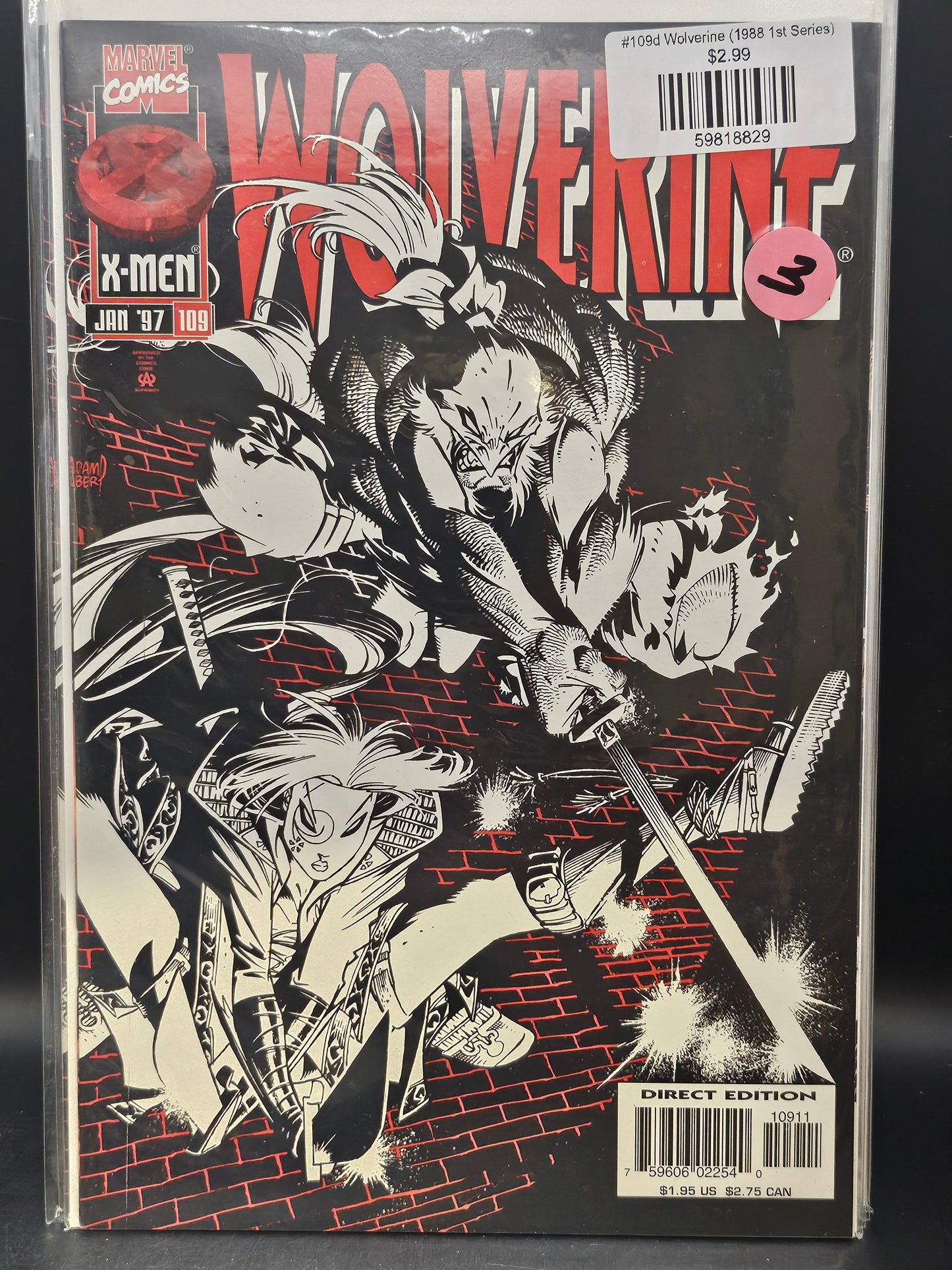 #109d Wolverine (1988 1st Series)