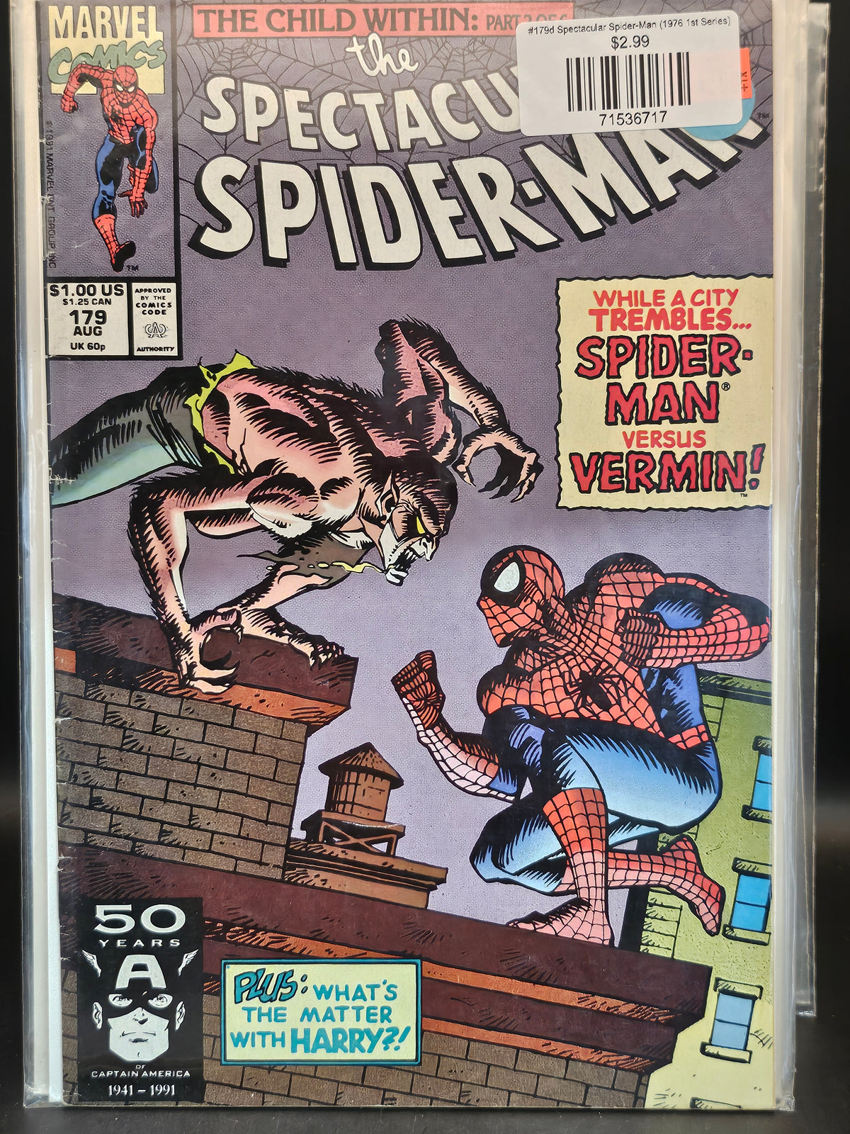 #179d Spectacular Spider-Man (1976 1st Series)