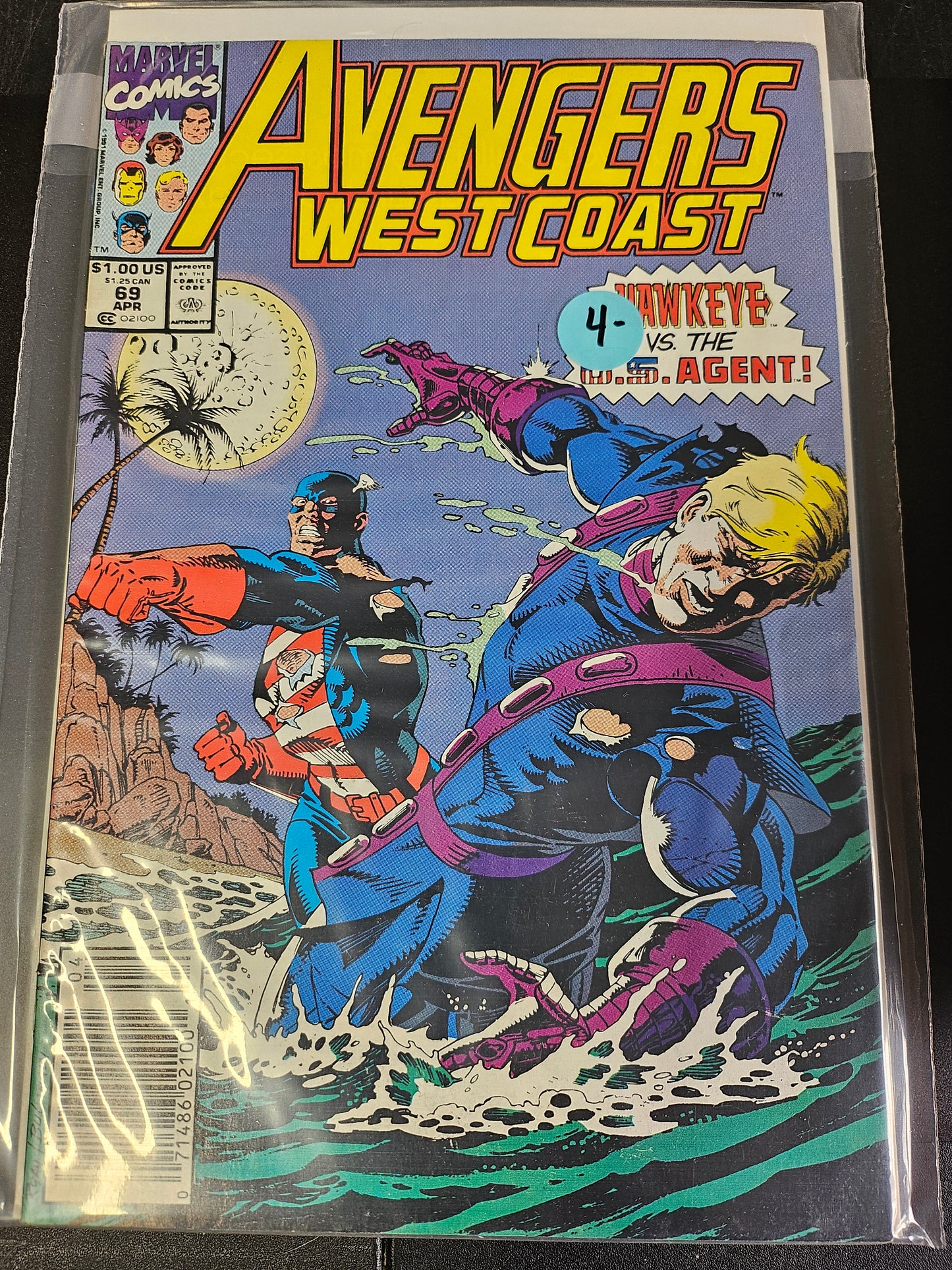 Avengers West Coast – Marvel Comics – (1989–1994) – Volume 1 – #69