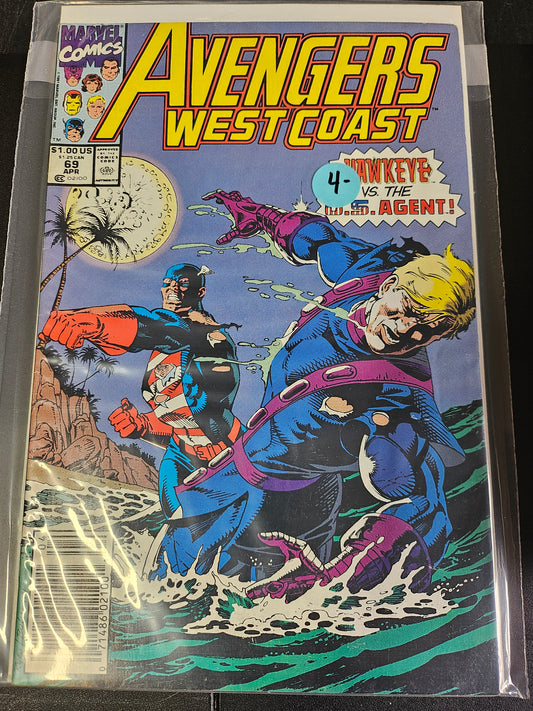 Avengers West Coast – Marvel Comics – (1989–1994) – Volume 1 – #69