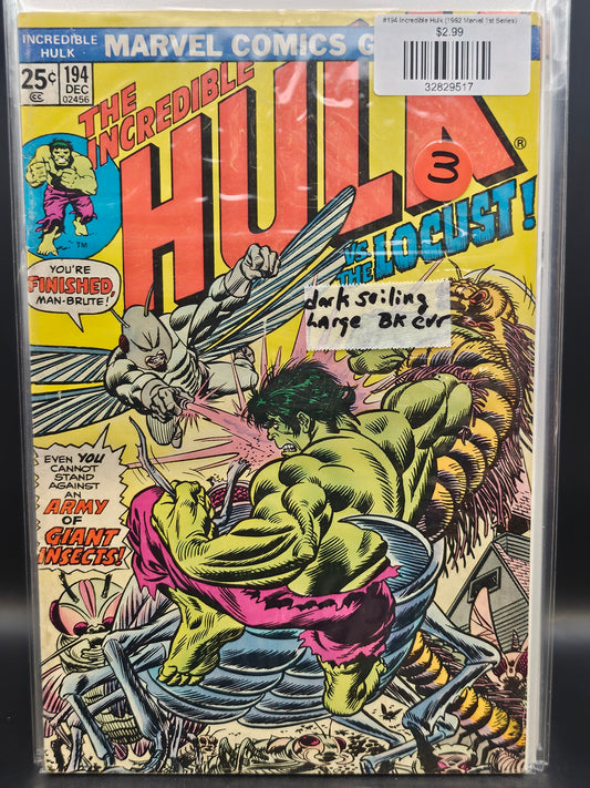 #194 Incredible Hulk (1962 Marvel 1st Series)