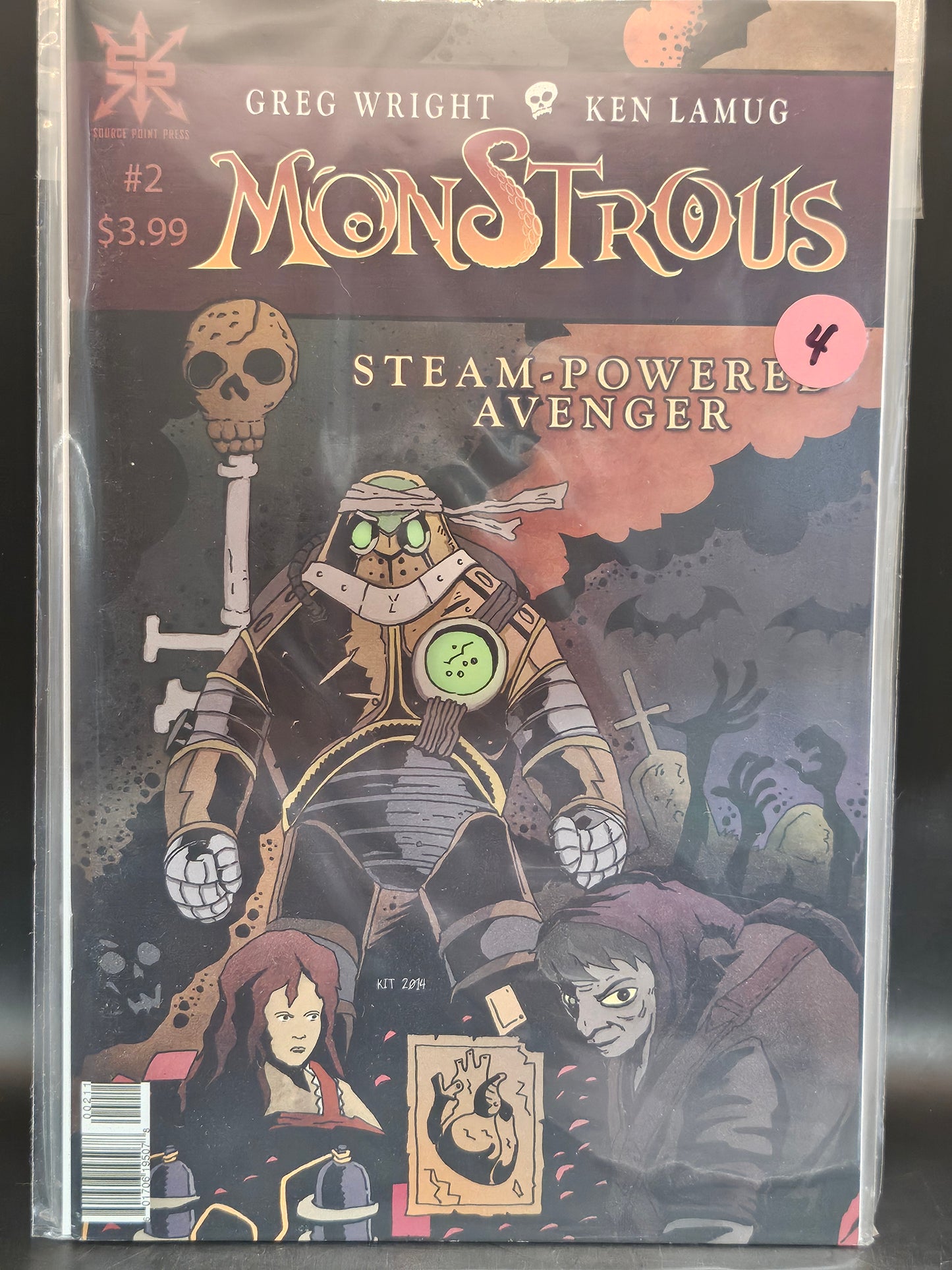 #1-4 Monstrous European Getaway (2019 Source Point Press)