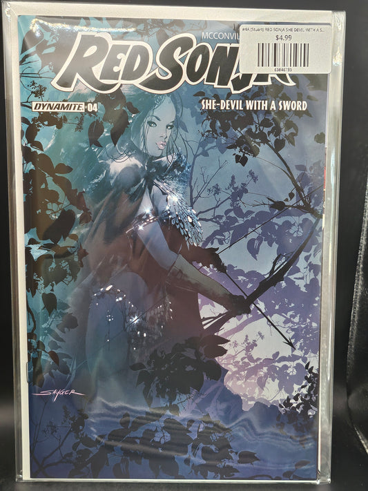 #4A (Stuart) RED SONJA SHE DEVIL WITH A SWORD (STUART SAYER)