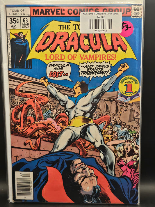 #63n Tomb of Dracula (1972 1st Series)