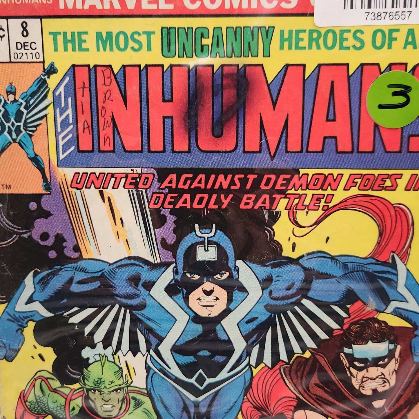 #8 Inhumans (1975 1st Series)