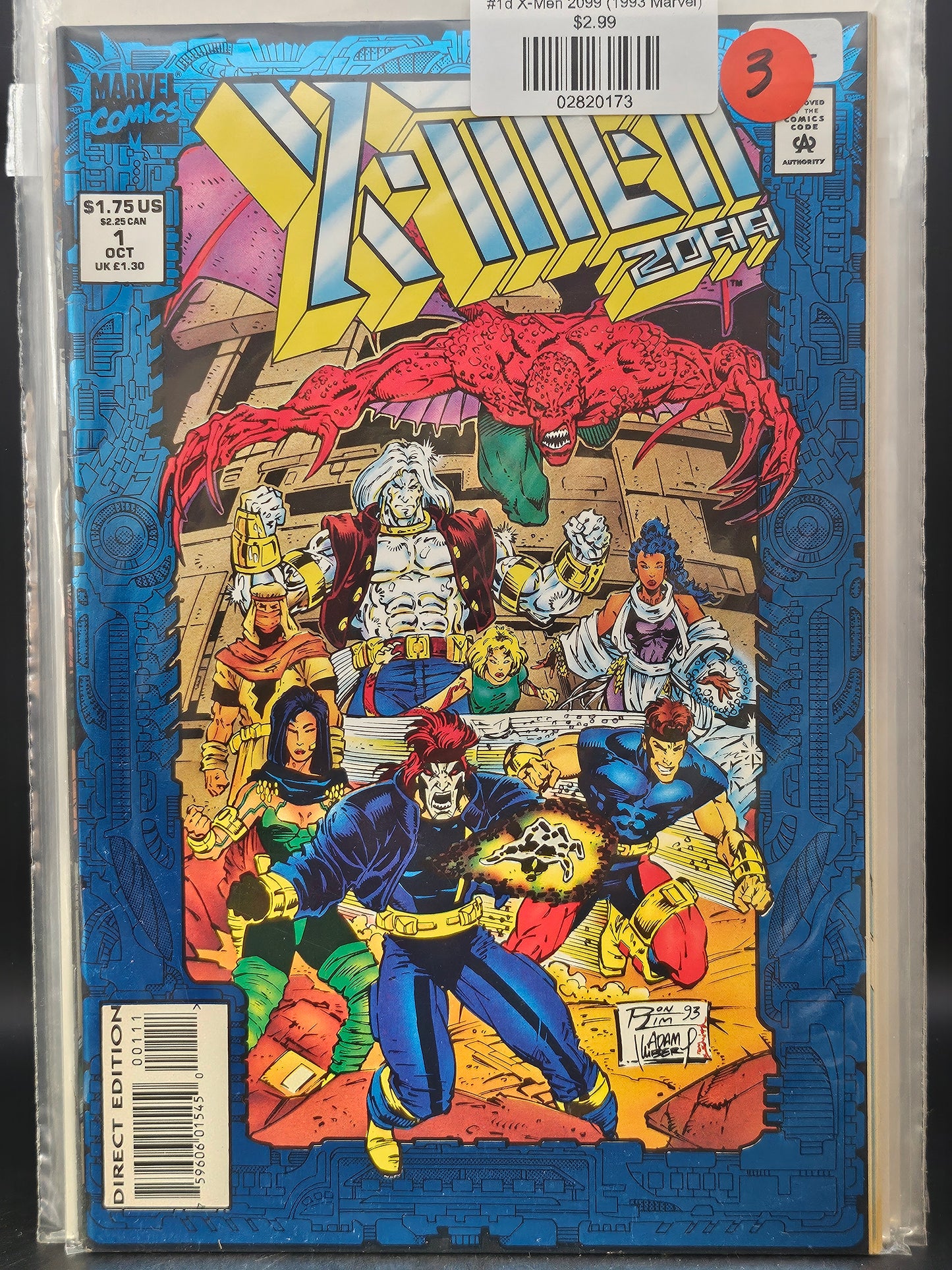 #1d X-Men 2099 (1993 Marvel)