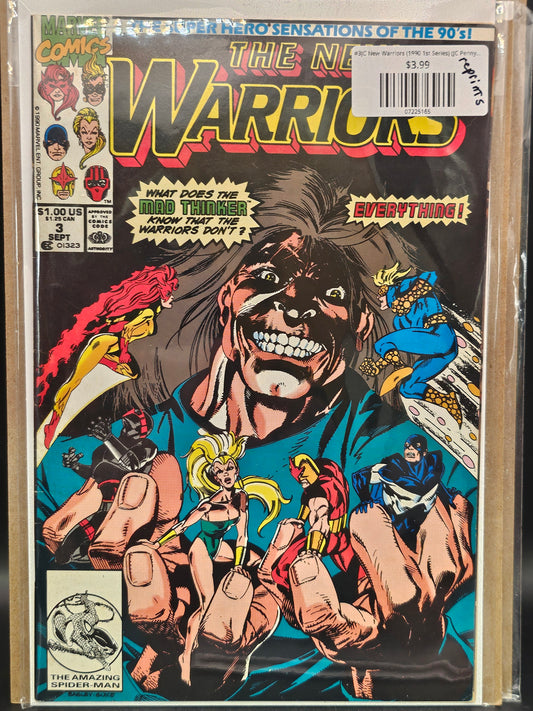 #3JC New Warriors (1990 1st Series) (JC Penny Reprint)