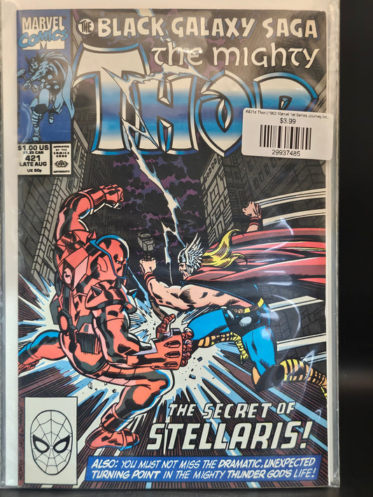 #421d Thor (1962 Marvel 1st Series Journey Into Mystery)