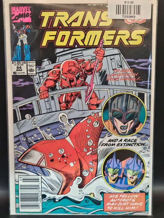 #64n Transformers (1984 Marvel)