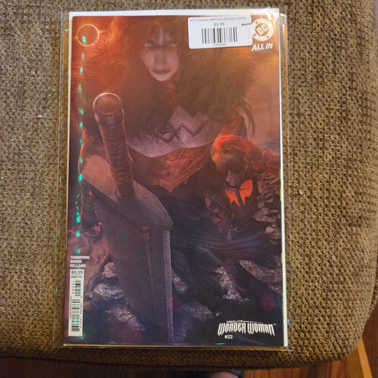 #22C (Rahzzah) ABSOLUTE WONDER WOMAN (RAHZZAH CARD STOCK VAR)
