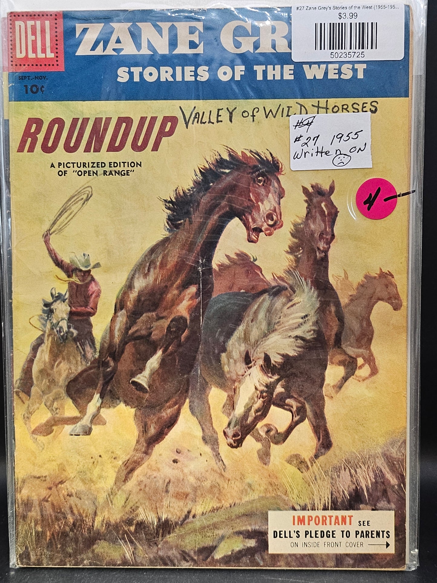 #27 Zane Grey's Stories of the West (1955-1958 Dell)